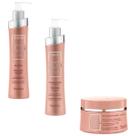 Shampoo Cond e Máscara Amend Luxe Creations Blonde Care - Revitalização Danificados Por Química