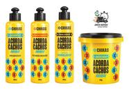 Shampoo Cond Másc Finalizador Ondulados Acorda Cachos Chikas Shampoo Cond Másc Finalizador Ondulados Acorda Cachos Chikas