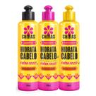 Shampoo Condic e Finalizador 300ml Chikas Hidrata Cabelo Shampoo Condic e Finalizador 300ml Chikas Hidrata Cabelo