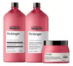 Shampoo Condicionador 1,5l e Máscara 500g Pro Longer Loreal