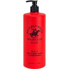 Shampoo condicionador 3 em 1 para sabonete corporal Beverly Hills 1L para homens