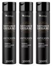 Shampoo Condicionador Anticaspa 4x1 Natumen 300ml Natuflores Kit 3und