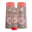 Shampoo + Condicionador + Creme para Pentear para Cabelos Fracos e Quebradiços BARROMINAS Silicone Force