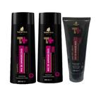 Shampoo + Condicionador + Creme para Pentear para Cabelos Frágeis e Quebradiços BARROMINAS Mix de Aminoácidos Shampoo + Condicionador + Creme para Pentear para Cabelos Frágeis e Quebradiços BARROMINAS Mix de Aminoácidos