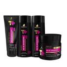 Shampoo + Condicionador + Creme Pentear + Máscara para Cabelos Frágeis e Quebradiços BARROMINAS Mix de Aminoácidos