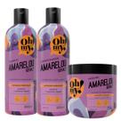 Shampoo Condicionador e Máscara 500g Amarelou Geral Oh My!