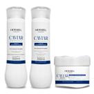 Shampoo, Condicionador e Máscara Caviar Reconstrução Absoluta Hidrabell