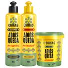 Shampoo Condicionador + Máscara Antiqueda Adiós Queda Chikas