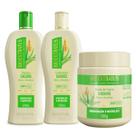 Shampoo Condicionador Máscara Cachos Bio Extratus 500ml