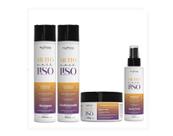 Shampoo Condicionador Máscara Spray Fnish Muito+Liso MyPhios