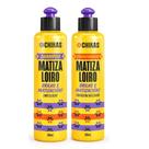 Shampoo +Condicionador Matiza Loiro Chikas 300ml Restauração Shampoo +Condicionador Matiza Loiro Chikas 300ml Restauração