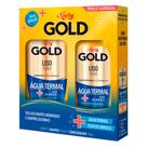 Shampoo + Condicionador Niely Gold Liso Pleno 275ml + 175ml