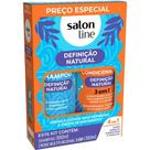Shampoo + Condicionador Salon Line Creme Multifuncional Definição Natural 300ml