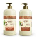Shampoo Condicionador Umectante Óleo De Cocô 1l Bio Extratus