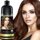 Shampoo de coloração de cabelo Herbishh Magic Dye 3 em 1 500 ml Castanho Castanho