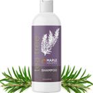 Shampoo de melaleuca para cabelos oleosos Shampoo clareador sem parabenos e sulfatos para couro cabeludo seco e volumoso com óleo de melaleuca para cabelos Shampoo purificante de aromaterapia com óleo de melaleuca para cabelos oleosos