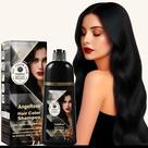 Shampoo de tintura de cabelo AngeRose 3 em 1 Instant Herb Natural Black