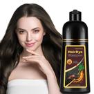 Shampoo de tintura de cabelo iemokoda Natural Black 100% Grey Coverage