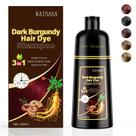 Shampoo de tintura de cabelo KAISASA 3 em 1 500mL Dark Burgundy Shampoo de tintura de cabelo KAISASA 3 em 1 500mL Dark Burgundy