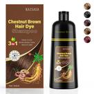 Shampoo de tintura de cabelo KAISASA 3 em 1 com cobertura cinza natural 500mL