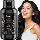 Shampoo de tintura de cabelo Limer Natural Black 460ml semipermanente
