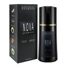 Shampoo de tintura de cabelo NOVA SHAMPOO 3 em 1 com cobertura instantânea de cinza