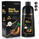 Shampoo de tintura de cabelo YOURTONE Natural Black 500mL, 30 dias de duração Shampoo de tintura de cabelo YOURTONE Natural Black 500mL, 30 dias de duração
