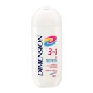 Shampoo Dimension Anticaspa 3 em 1 Cabelos Secos 200ml