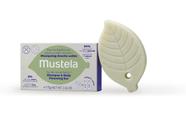 Shampoo e barra de limpeza corporal Mustela para bebês, crianças e adultos