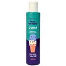 Shampoo e Condicionador 2 em 1 Sorvete Céu Azul Doce Infância Abelha Rainha 200ml