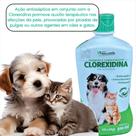 Shampoo e Condicionador Clorexidina Kelldrin Carrapato Piolho Pulga Sarna Shampoo e Condicionador Clorexidina Kelldrin Carrapato Piolho Pulga Sarna