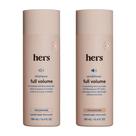 Shampoo e condicionador definem seu volume total com biotina 380 mL