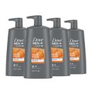 Shampoo e Condicionador Dove Men+Care Thick + Strong 250ml Shampoo e Condicionador Dove Men+Care Thick + Strong 250ml