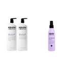 Shampoo e condicionador Duo Keratin Complex Blondeshell 1000ml Shampoo e condicionador Duo Keratin Complex Blondeshell 1000ml
