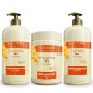 Shampoo e Condicionador e Banho de Creme Mel Bio Extratus 1L