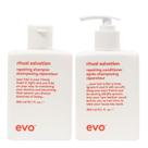 Shampoo e condicionador EVO Ritual Salvation Repair 300ml Shampoo e condicionador EVO Ritual Salvation Repair 300ml