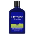 Shampoo e condicionador GREAT CLIPS LATITUDE 2 em 1 355 ml para homens Shampoo e condicionador GREAT CLIPS LATITUDE 2 em 1 355 ml para homens