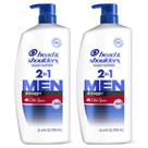Shampoo e condicionador Head & Shoulders 2 em 1 para homens 925 ml x 2