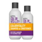 Shampoo e condicionador KMS COLORVITALITY para cores vibrantes