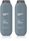 Shampoo e condicionador Method Men Sea and Surf 414 ml (pacote com 2) Shampoo e condicionador Method Men Sea and Surf 414 ml (pacote com 2)