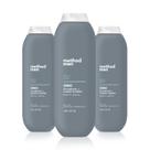Shampoo e condicionador Method Men Sea+ Surf 400 ml (pacote com 3)