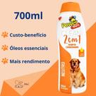 Shampoo E Condicionador Neutro Para Cães e Gatos 700ml Power Pets