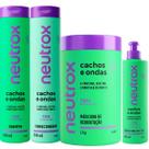 Shampoo e Condicionador Neutrox Cachos e Onda + Máscara + Creme para Pentear Shampoo e Condicionador Neutrox Cachos e Onda + Máscara + Creme para Pentear