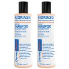 Shampoo e condicionador para psoríase do couro cabeludo DermaSolve 240 mL (pacote com 2)