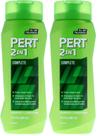 Shampoo e condicionador Pert Plus 2 em 1 para cabelos normais 400 ml (pacote com 2)