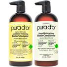 Shampoo e Condicionador Pura D'Or Biotina Antiqueda - 720ml (2 Unidades)