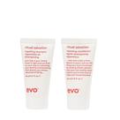 Shampoo e condicionador reparador EVO Ritual Salvation Duo 2x30ml