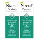 Shampoo e condicionador Twinpack Nizoral Psoríase 2x 200mL