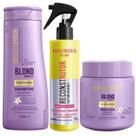 Shampoo e Máscara Blond e Spray Reconstrutor Bio Extratus Shampoo e Máscara Blond e Spray Reconstrutor Bio Extratus