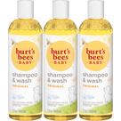 Shampoo e Sabonete Burt's Bees Baby Original - 360ml (Kit com 3)